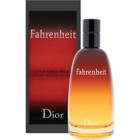 fahrenheit - christian dior|Christian Dior fahrenheit after shave.